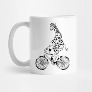 SEEMBO Giraffe Cycling Bicycle Bicycling Biking Riding Bike Mug